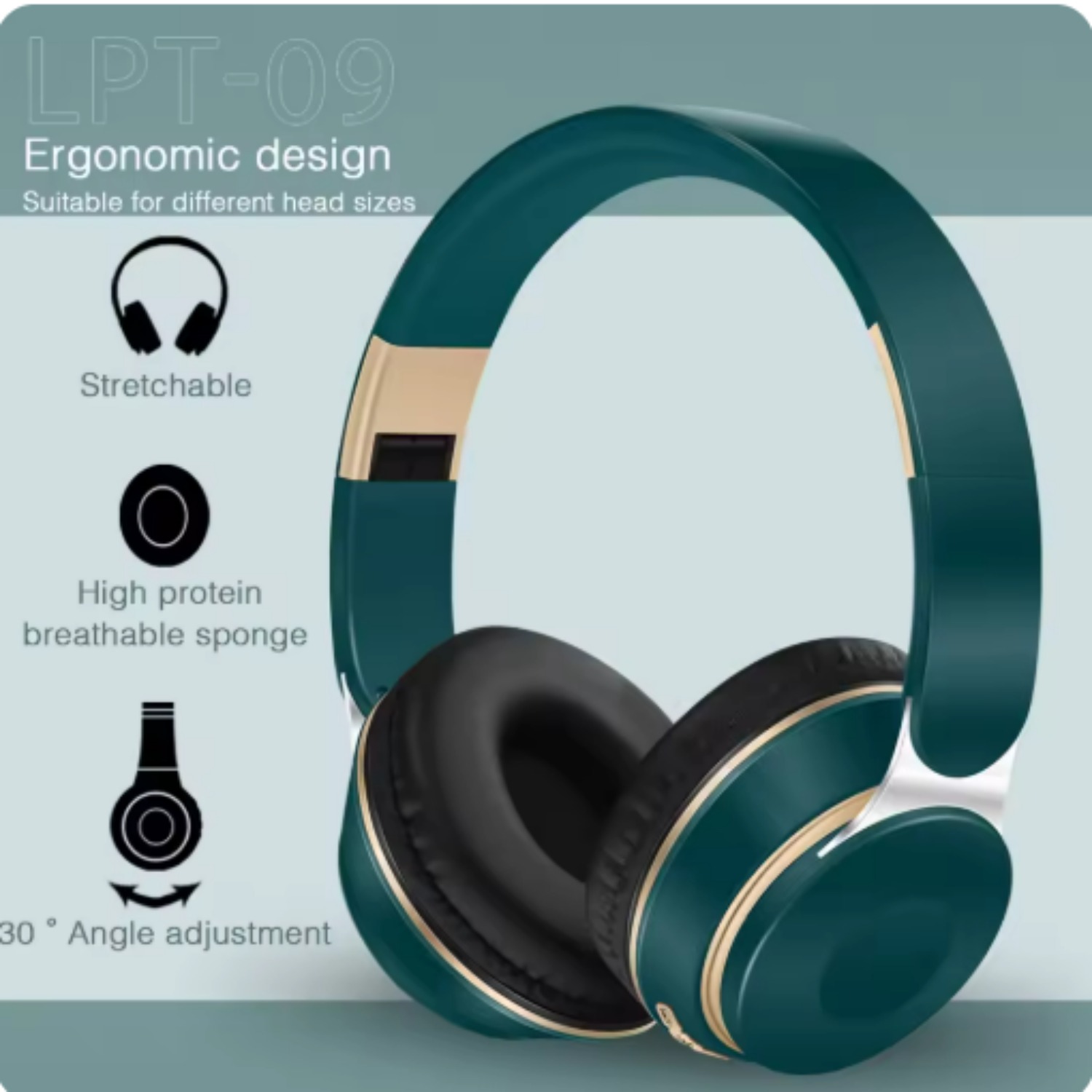 Video Games - 570842 2028 Headset Nirkabel Bluetooth QCY