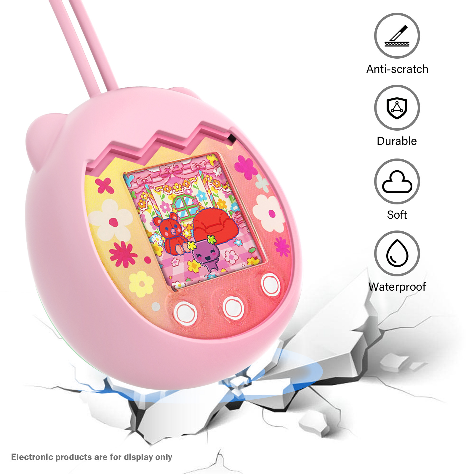 Casing pelindung elektronik vi - Tamagotchi Electronic Pet Virtual ulasan dan harga
