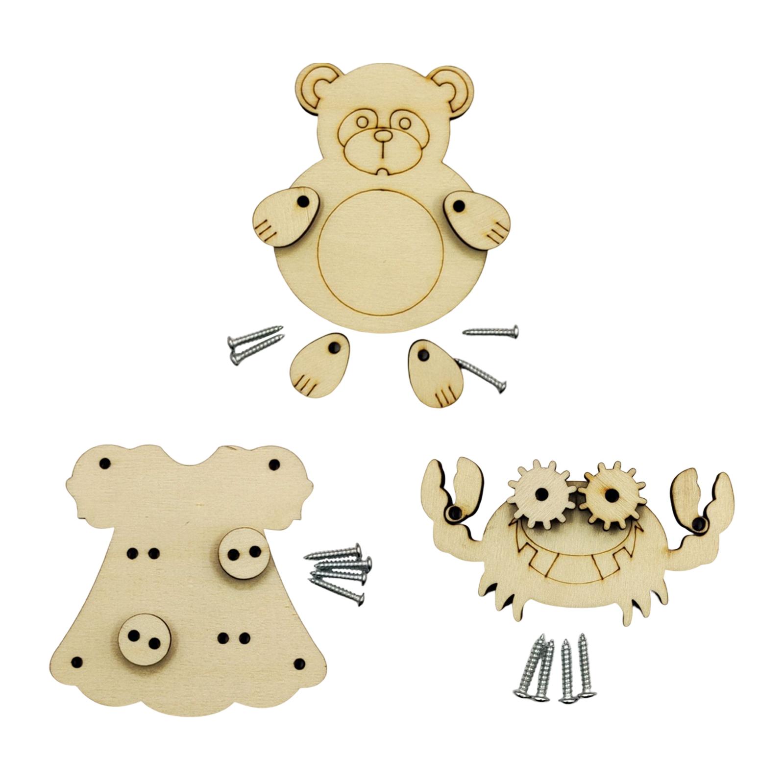 Bagian-bagian papan aktivitas  - Montessori Wooden Busy Board Toddler ulasan dan harga