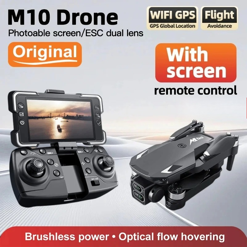 Drone Original M10 4K 5G HD Ka - Fpv Brushless Rc Drone 4K ulasan dan harga